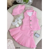 طقم بناتي ناعم K6649