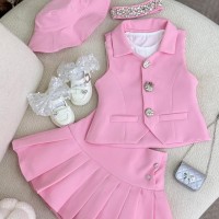 طقم بناتي ناعم K6649