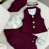طقم بناتي ناعم K6649