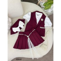 طقم بناتي ناعم K6644