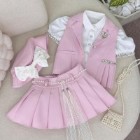 طقم بناتي ناعم K6644