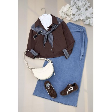 قميص ستاتي ناعم 1010671