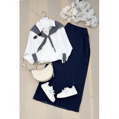 قميص ستاتي ناعم 1010672