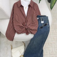 قميص ستاتي ناعم 1010682