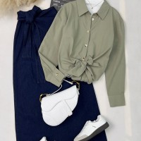 قميص ستاتي ناعم 1010725