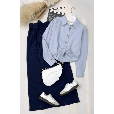 قميص ستاتي ناعم 1010724