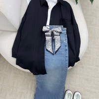 قميص ستاتي ناعم 1010845