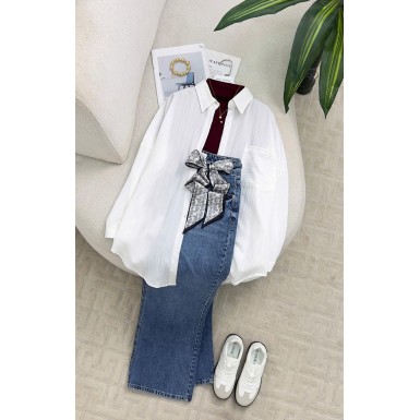 قميص ستاتي ناعم 1010844