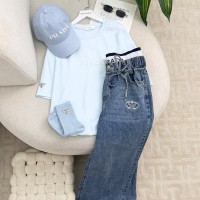 بلوز ستاتي مع طاقية وجراب ناعم 1010955