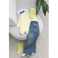 بلوز ستاتي مع طاقية وجراب ناعم 1010960