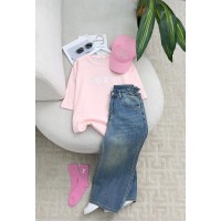 بلوز ستاتي مع طاقية وجراب ناعم 1010959